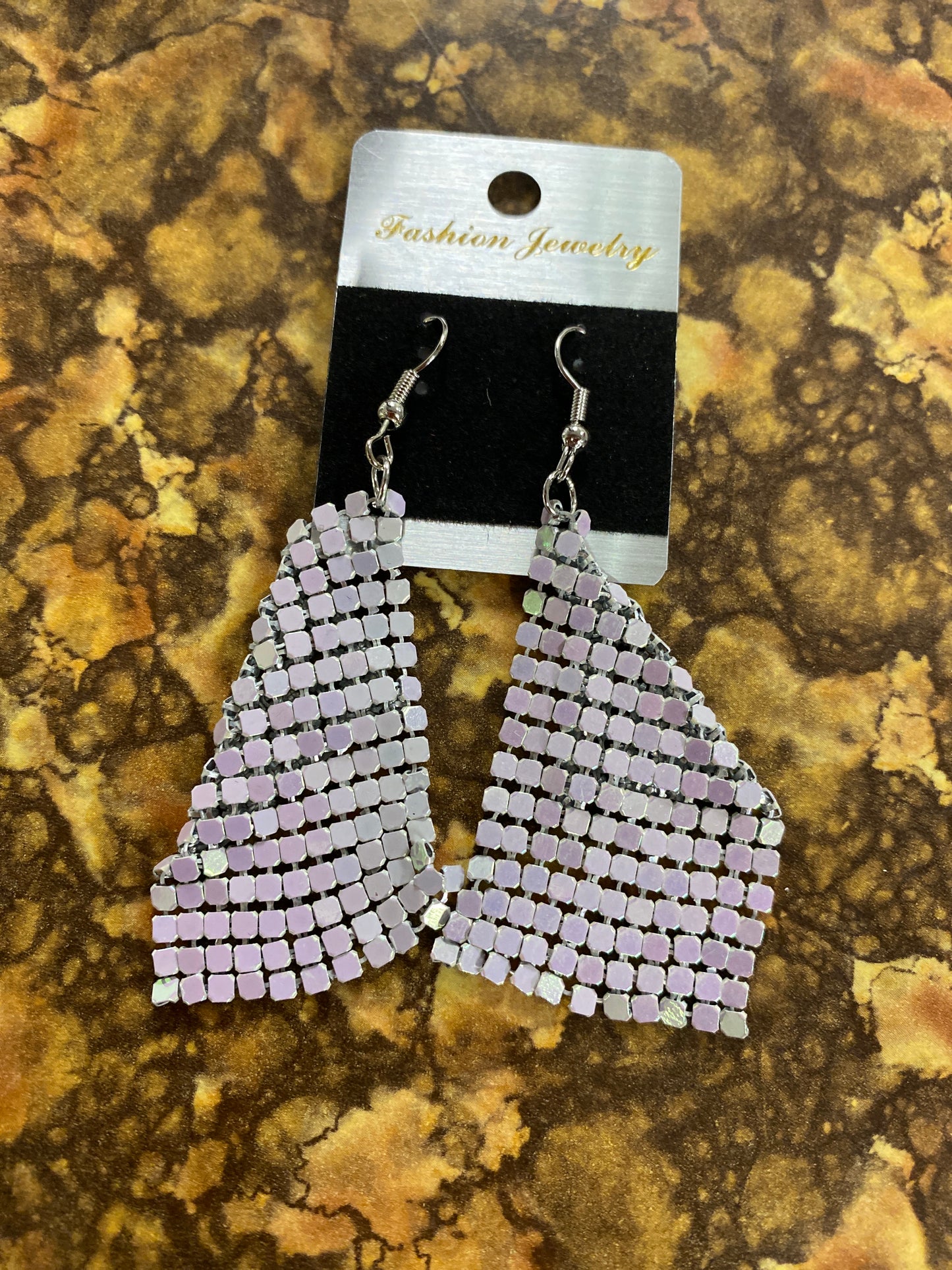SILVER DROP EARRINGS