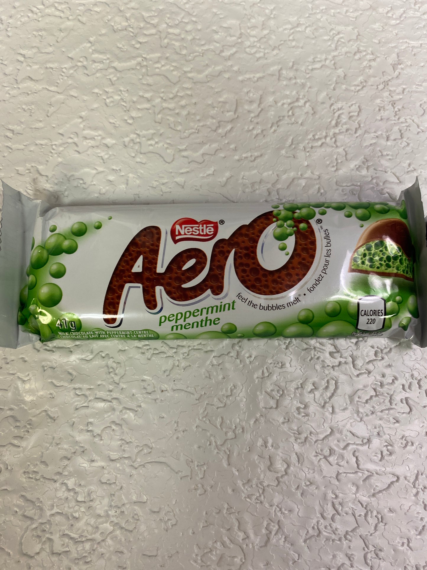 AERO PEPPERMINT CANDY BAR 41G