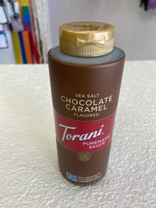 TORANI SEA SALT CHOC CARAMEL SAUCE