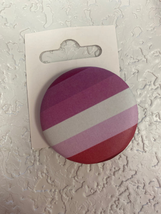 LESBIAN PRIDE BUTTON