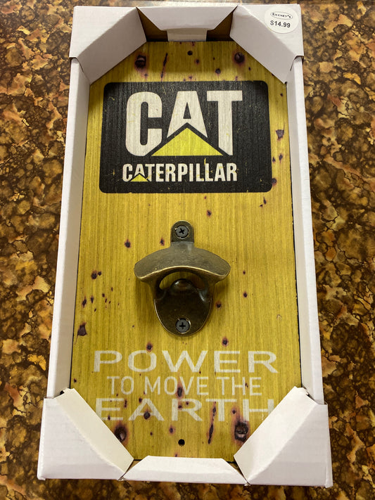 WOOD SIGN BOTTLE OPENER