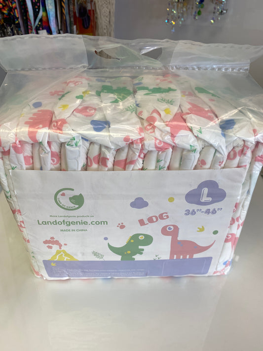 LAND OF GENIE DIAPERS LARGE