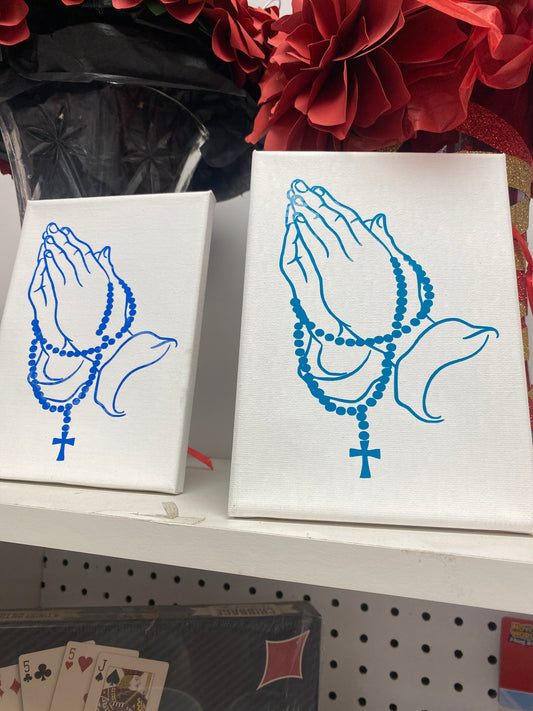 CANVAS 5X7 GODS HANDS