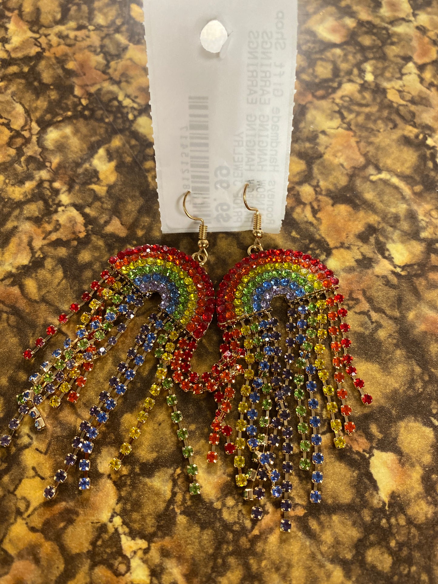 RAINBOW HANGING EARRINGS