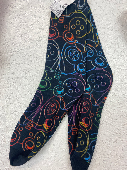GAMING CONTROLER BLACK SOCKS