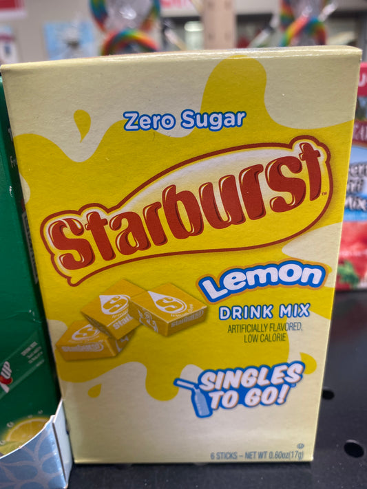 STARBURST LEMON SINGLES TO GO