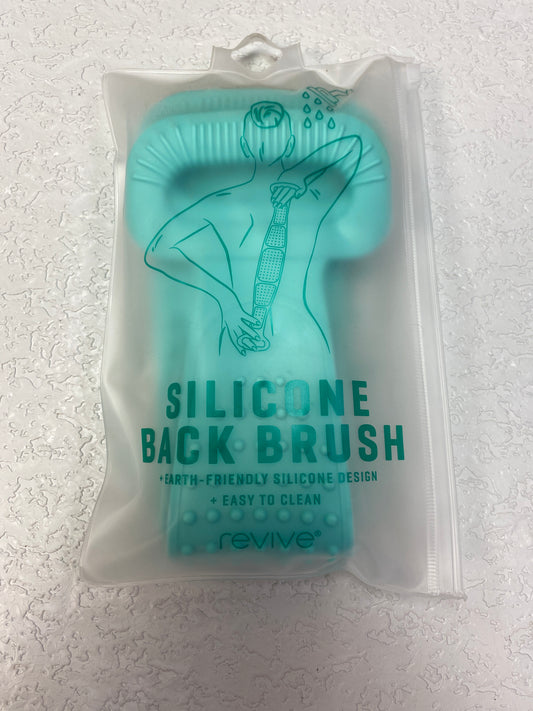 SILICONE BACK BRUSH GREEN
