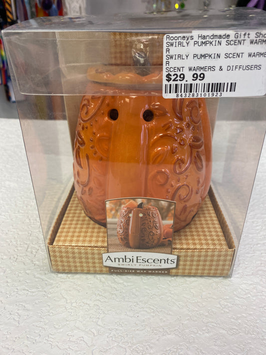 SWIRLY PUMPKIN SCENT WARMER