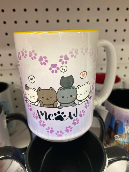 CAT MEOW MUG