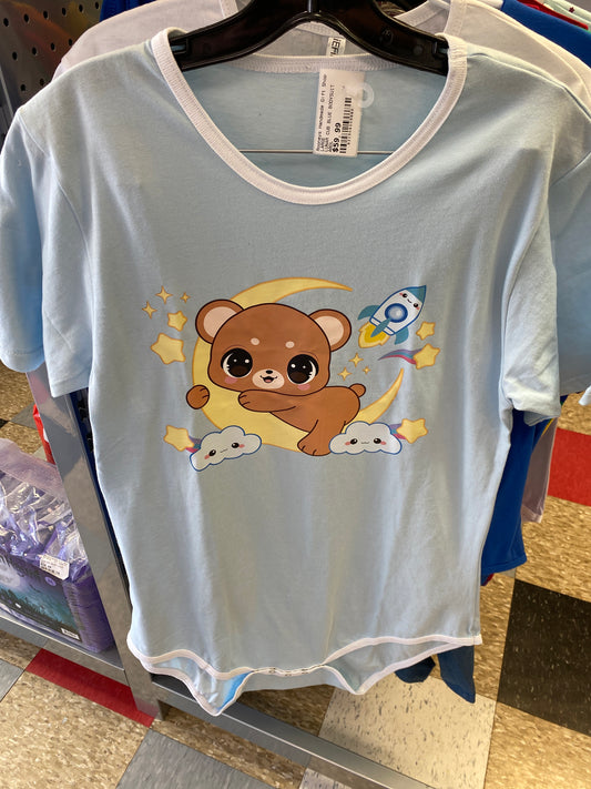 LUNAR CUB BLUE BODYSUIT