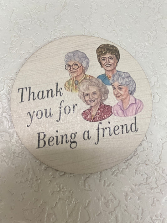 GOLDEN GIRL COASTER