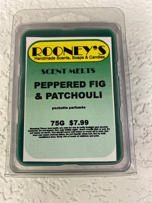 PEPPERED FIG & PATCHOULI SCENT MELTS