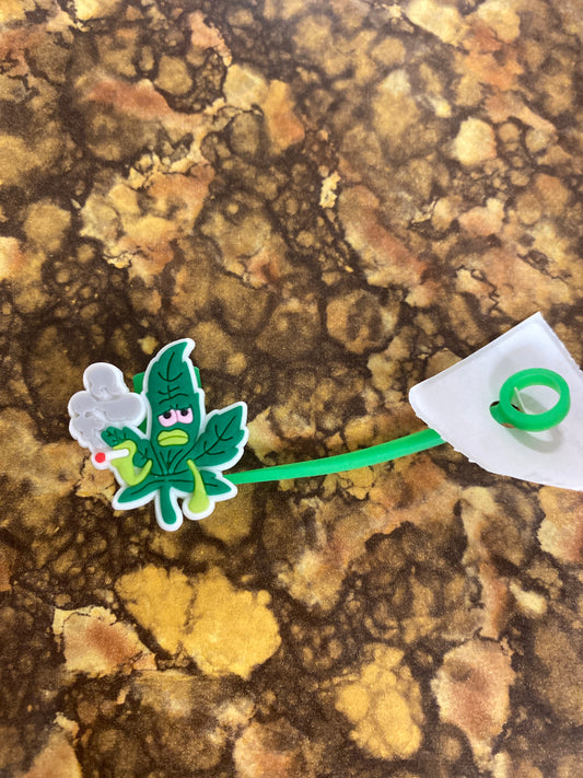 POT THEMED STRAW COVER