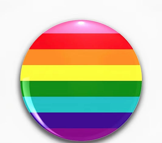 RAINBOW PRIDE BUTTON
