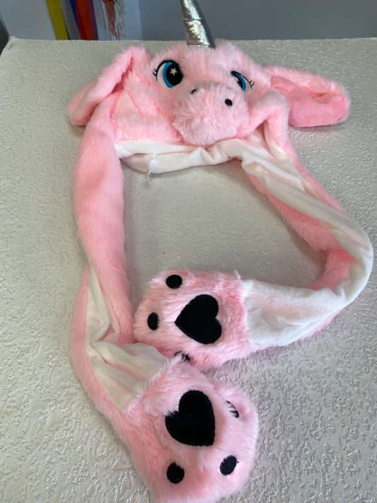 PINK UNICORN PUMP HAT
