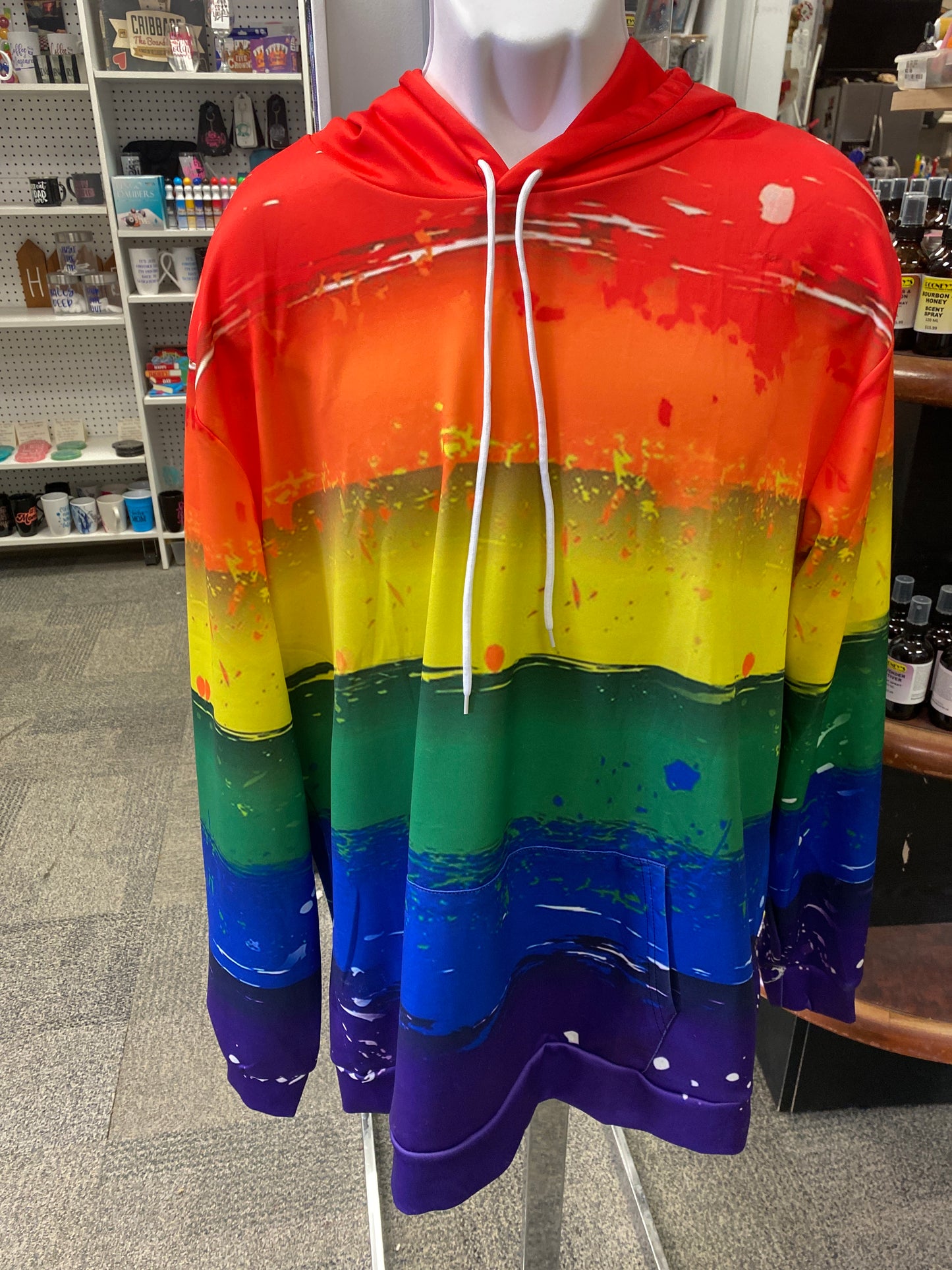 PRIDE RAINBOW HOODIE 2XL