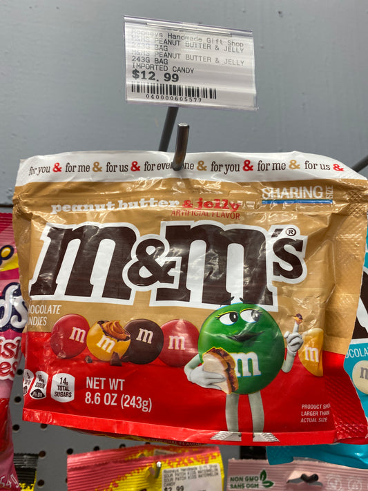 M&MS PEANUT BUTTER & JELLY 243G BAG