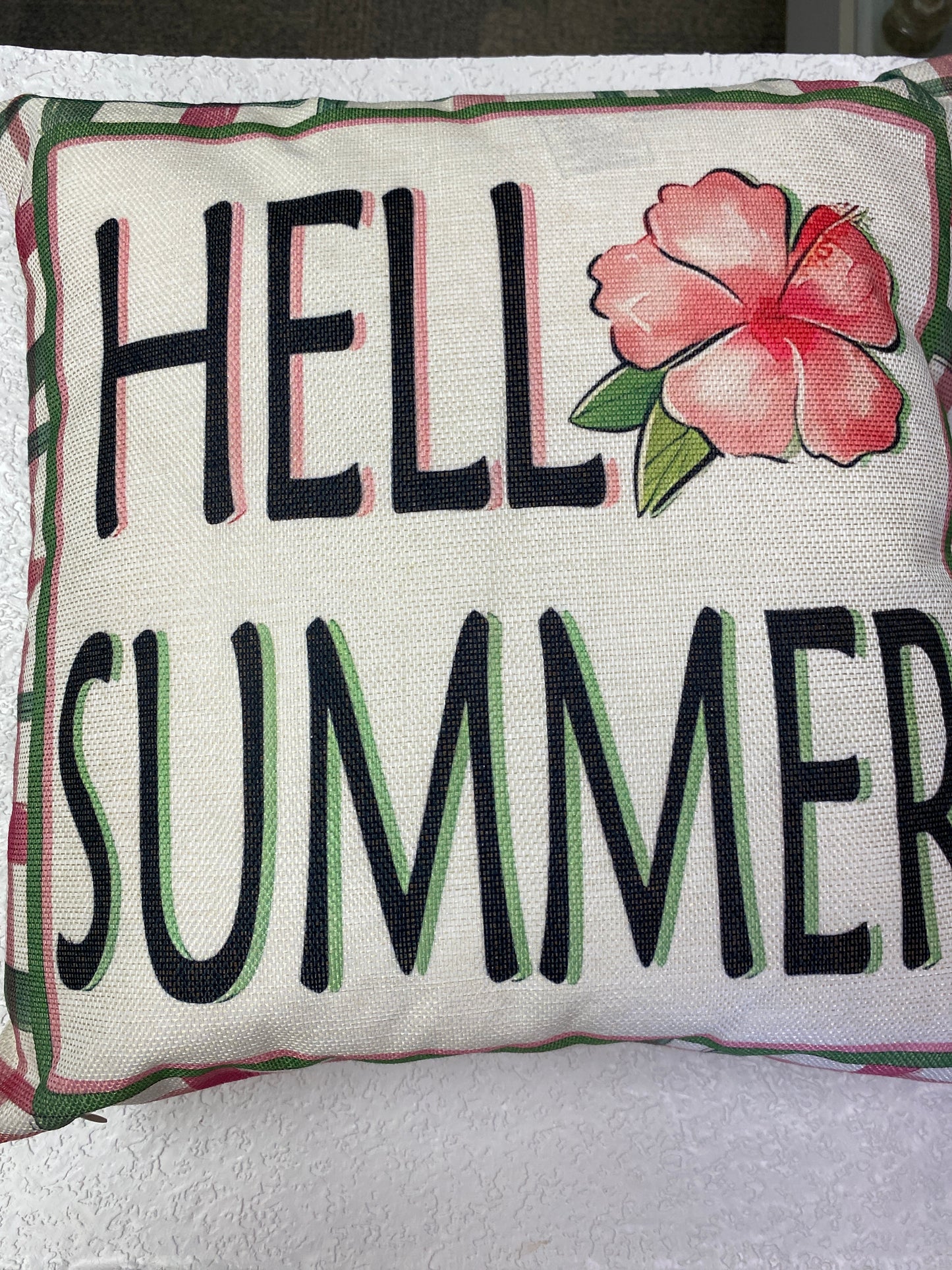 SUMMER TIME THROW PILLOW