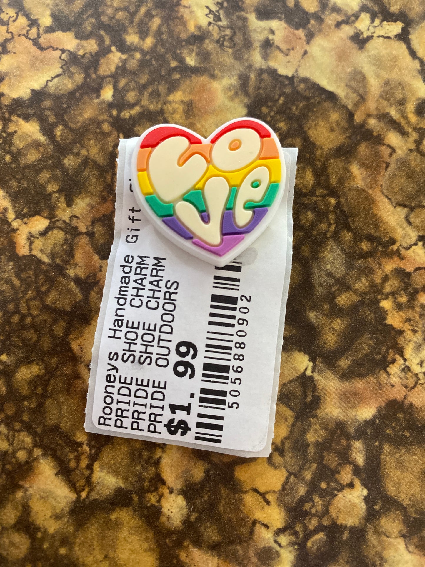 PRIDE SHOE CHARM