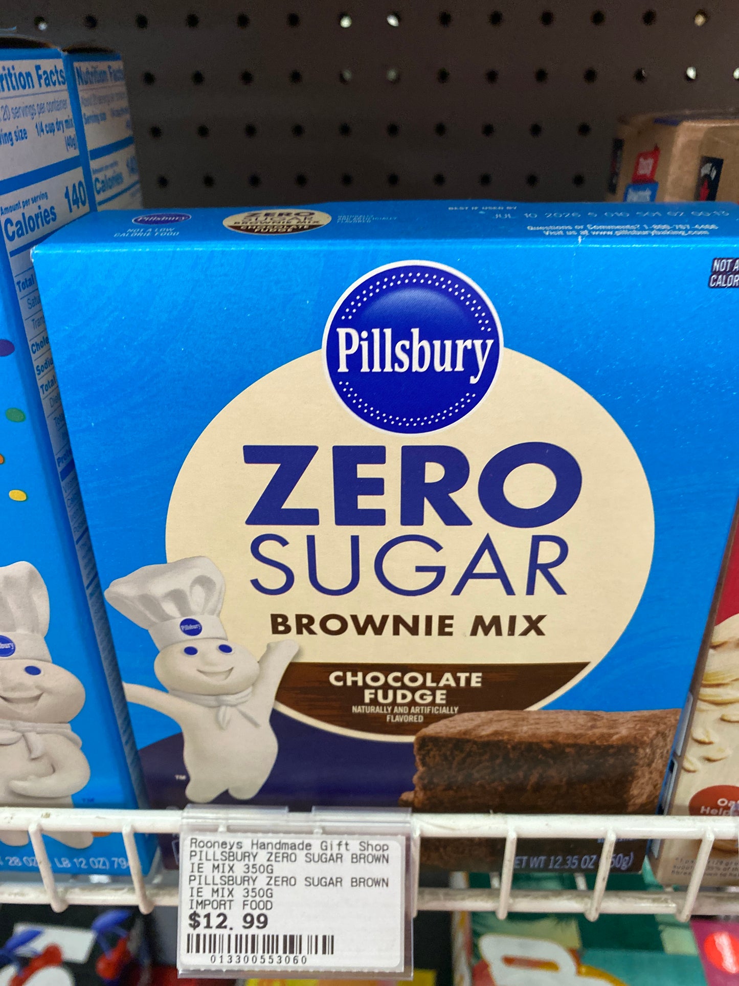 PILLSBURY ZERO SUGAR BROWNIE MIX 350G