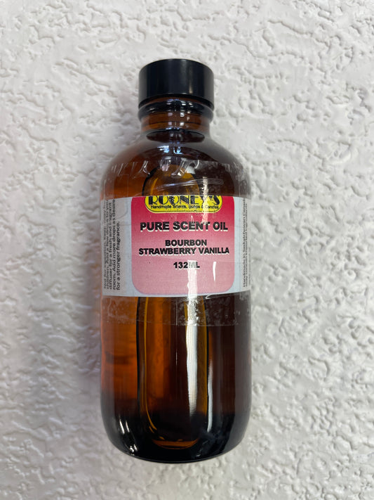 PURE SCENT OIL 132ml BOURBON STRAWBERRY VANILLA