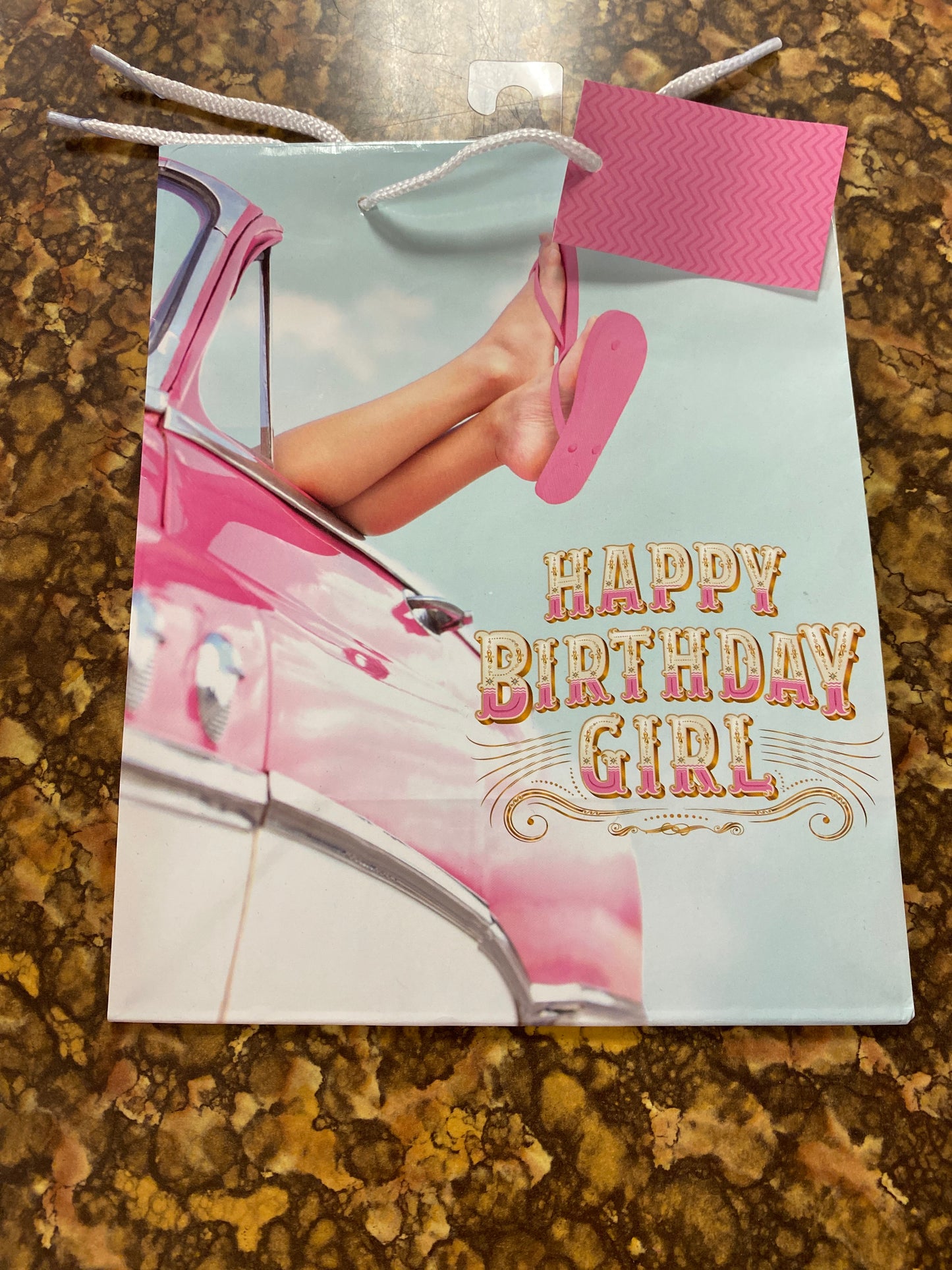 HAPPY BIRTHDAY GIRL SMALL BAG