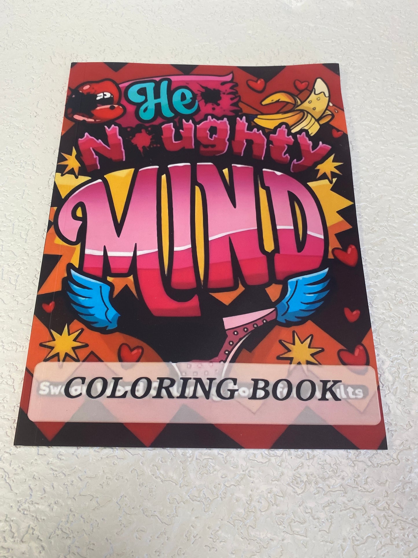 THE NAUGHTY MIND COLORING BOOK