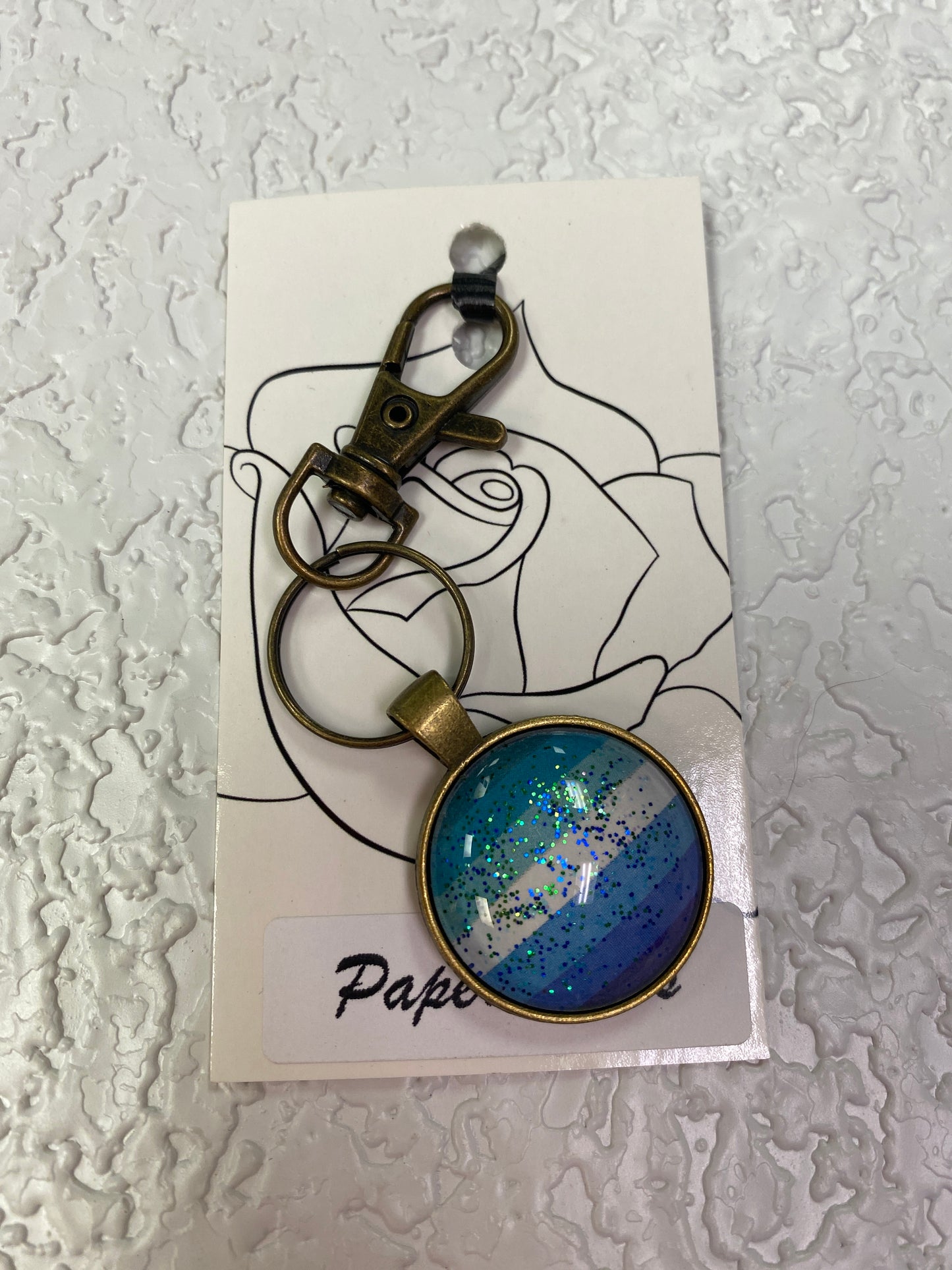 PRIDE BRONZE KEYCHAIN
