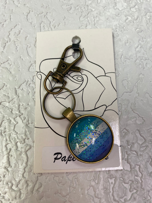 PRIDE BRONZE KEYCHAIN