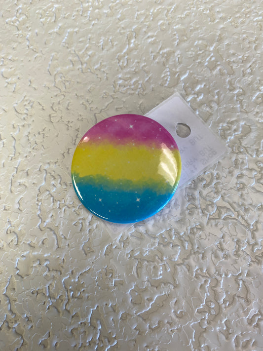 PANSEXUAL PRIDE STARRY BUTTON