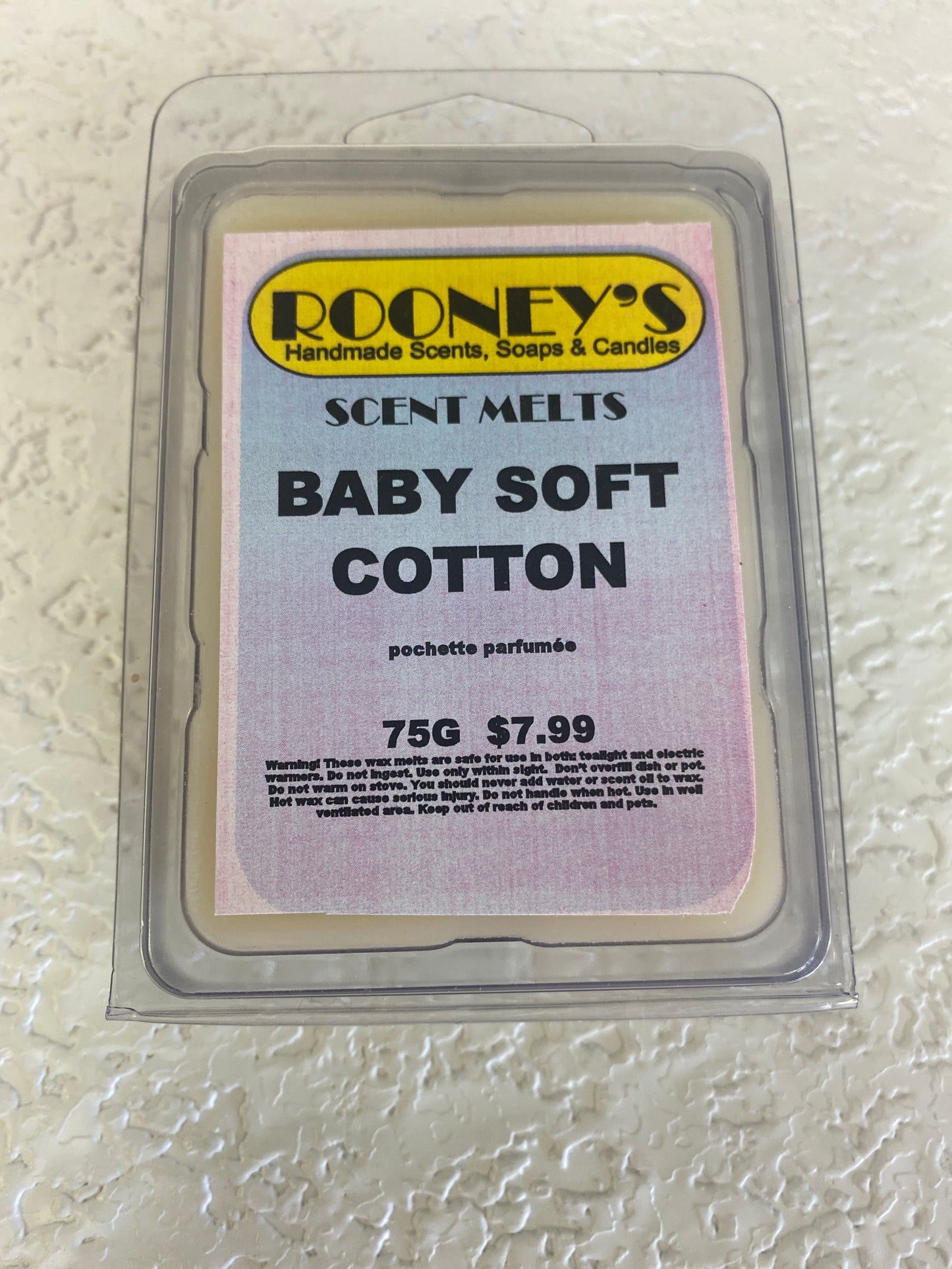 BABY SOFT COTTON SCENT MELTS