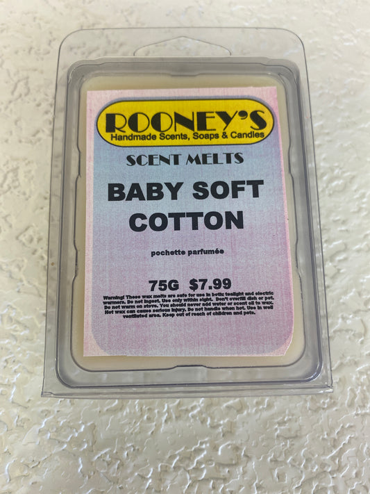 BABY SOFT COTTON SCENT MELTS