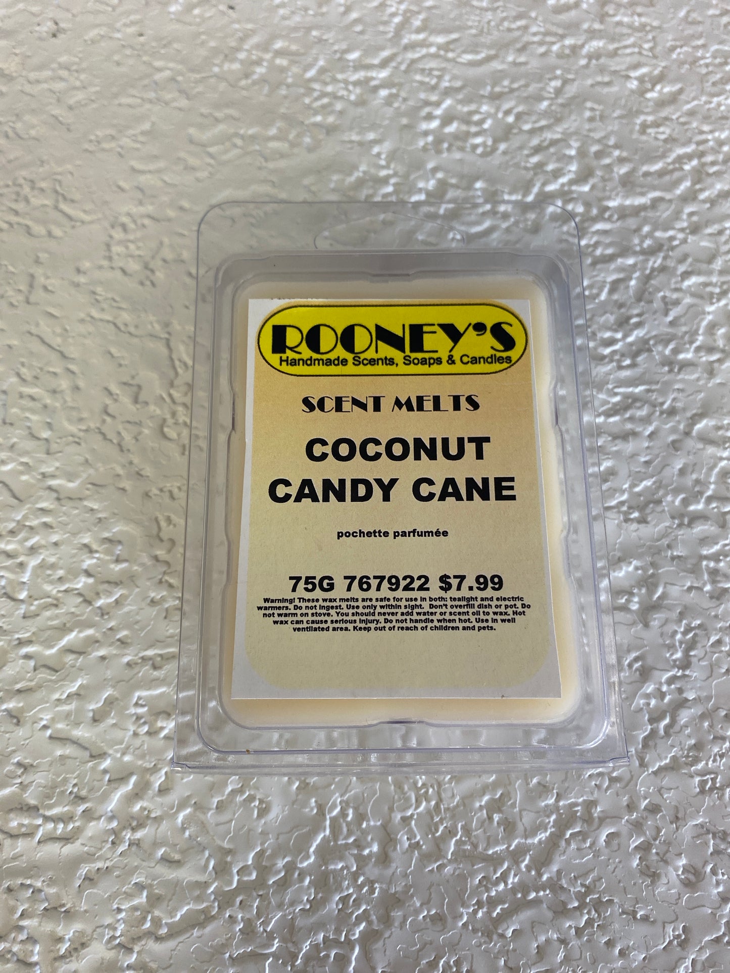 COCONUT CANDY CANE SCENT MELT