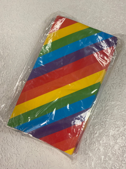 24 PACK RAINBOW PAPER BAGS