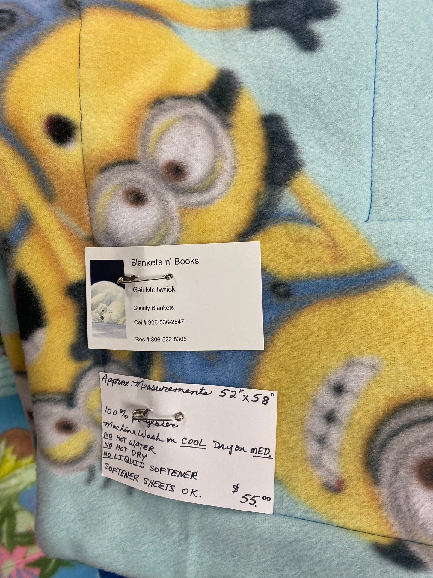 MINONS FLEECE BLANKET