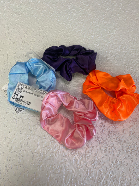 SATIN SCRUNCHIE ASSORTED COLORS
