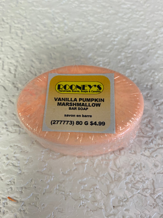 VANILLA PUMPKIN MARSHMALLOW BAR SOAP