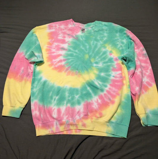 TYE DYED SWEATSHIRT LARGE