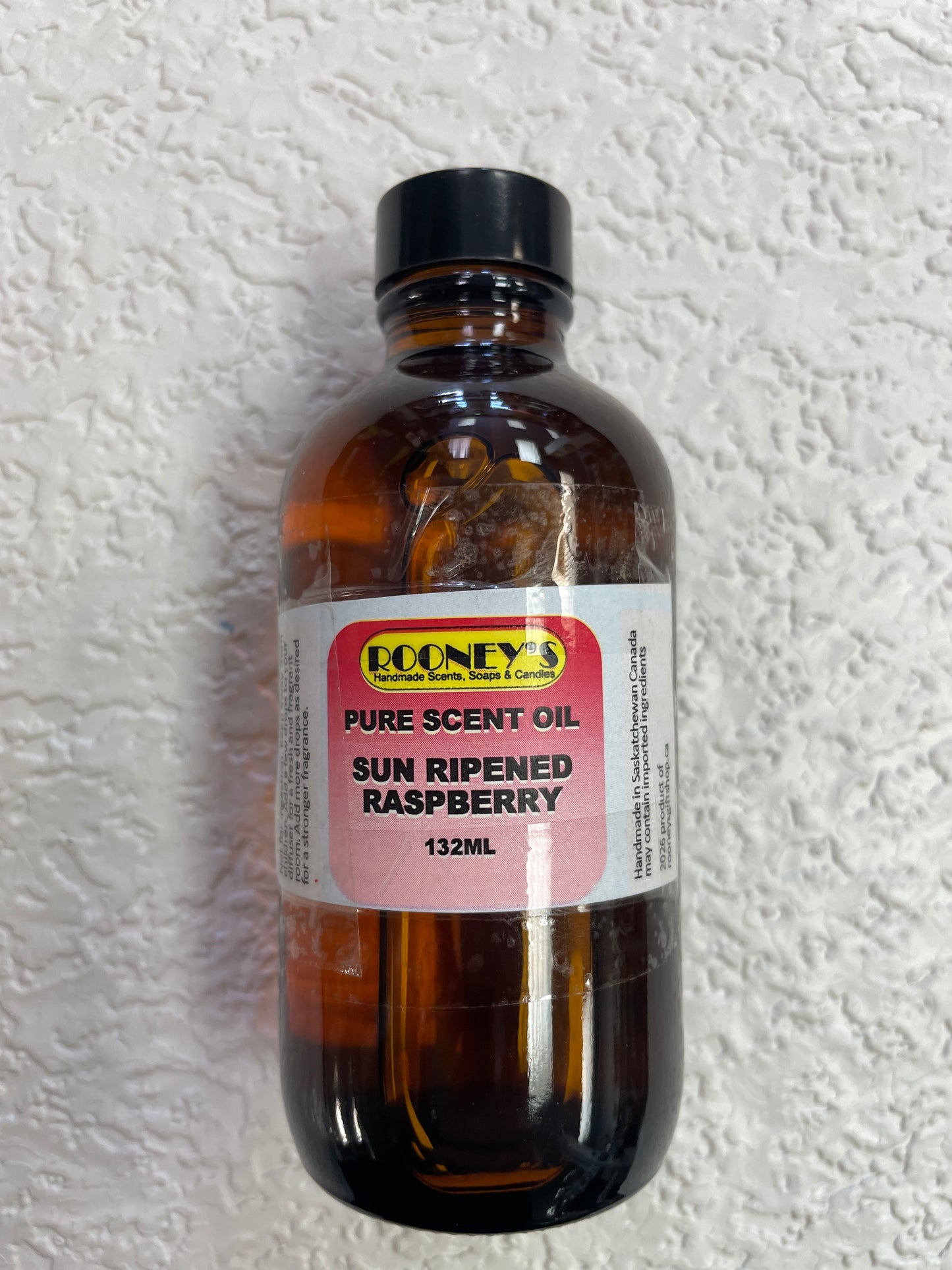 PURE SCENT OIL 132ml SUN RIPENED RASPBERRY