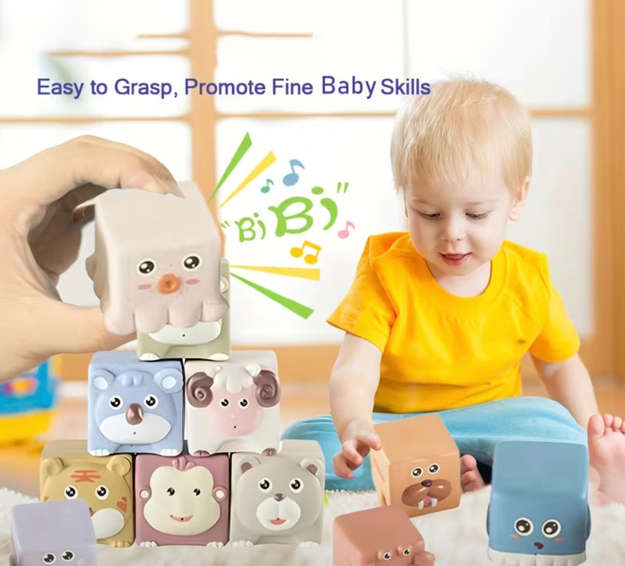 WILICONE BABY BUILDING BLOCKS