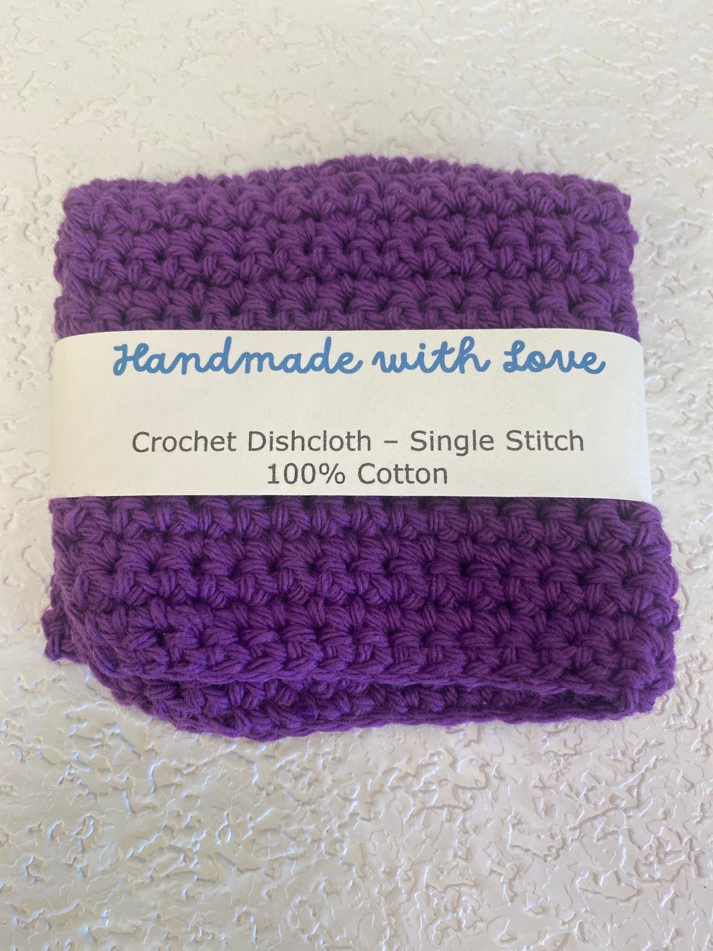 DISH CLOTH PURPLE