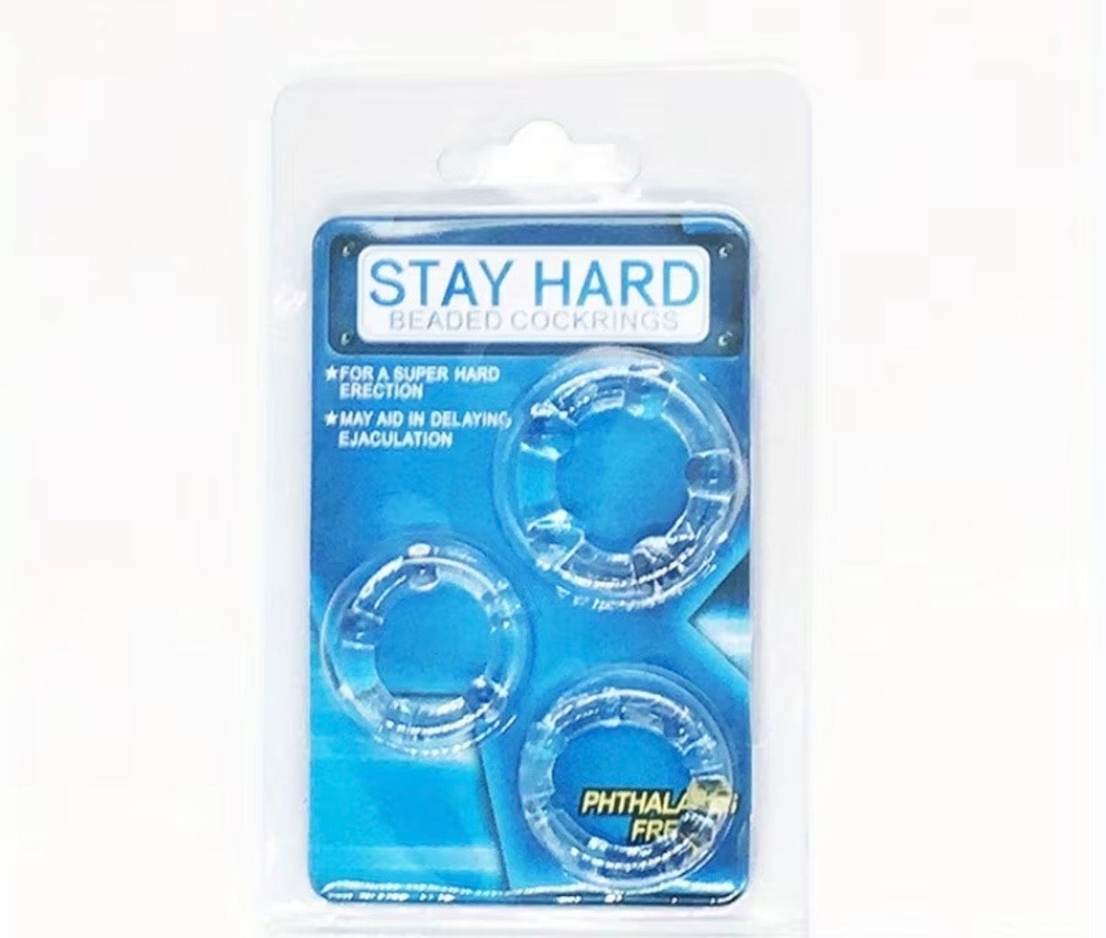 CLEAR COCK RINGS