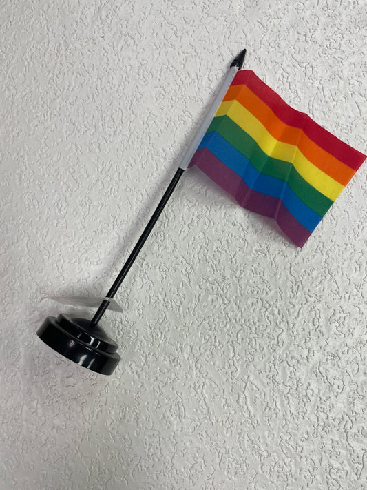 PRIDE FLAG DESK FLAG