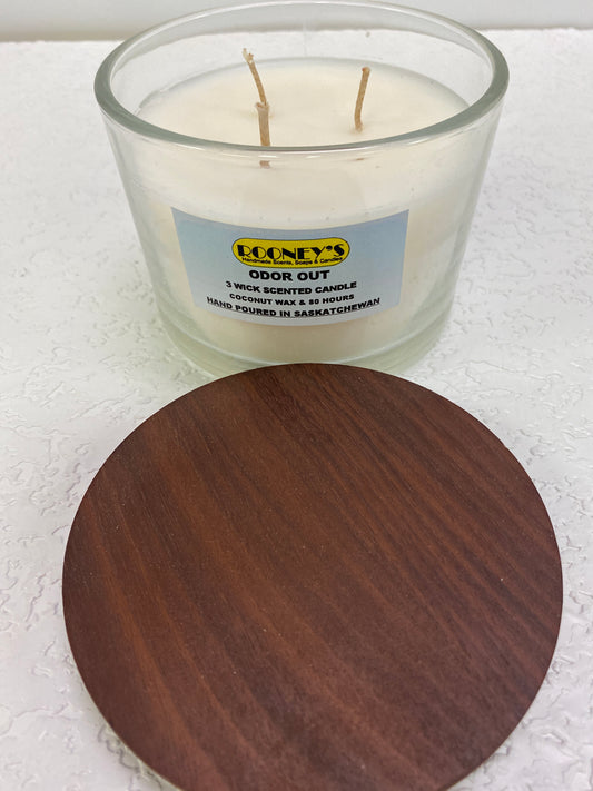 ODOR OUT 3 WICK CANDLE 350G