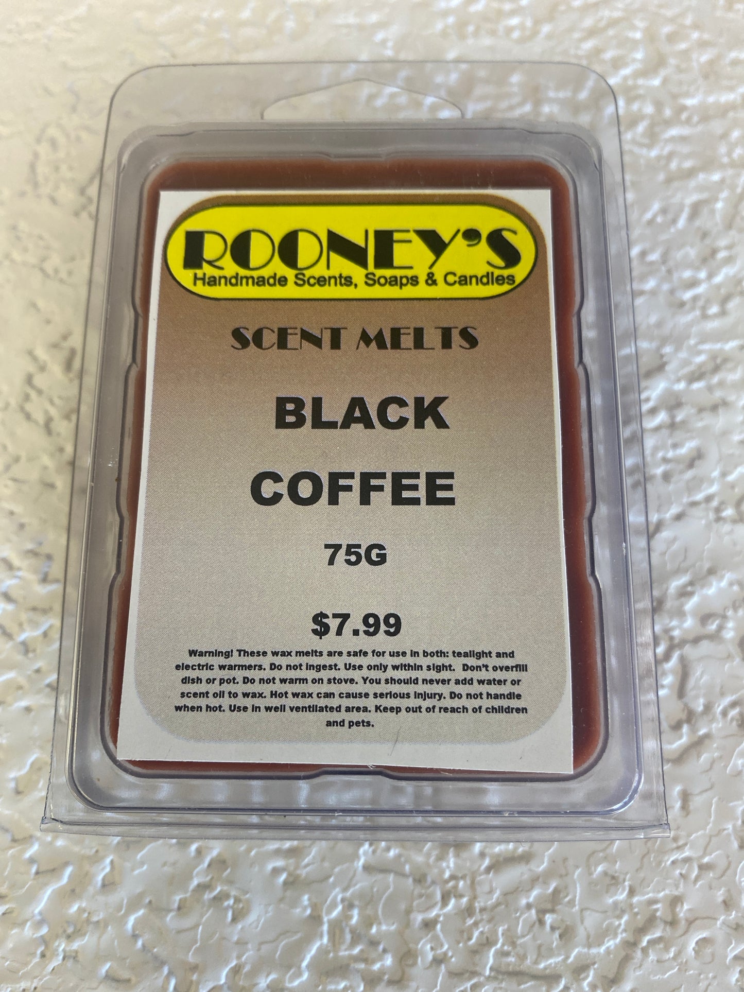 BLACK COFFEE SCENT MELTS