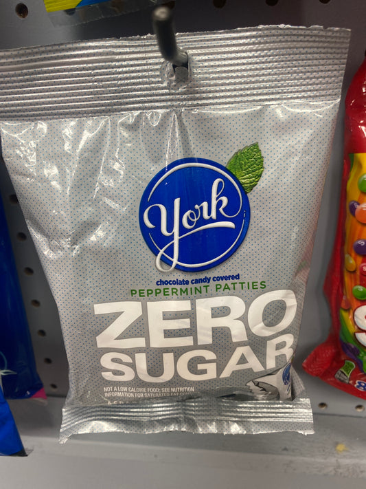 ZERO SUGAR PEPPERMINT PATTIES BAG USA