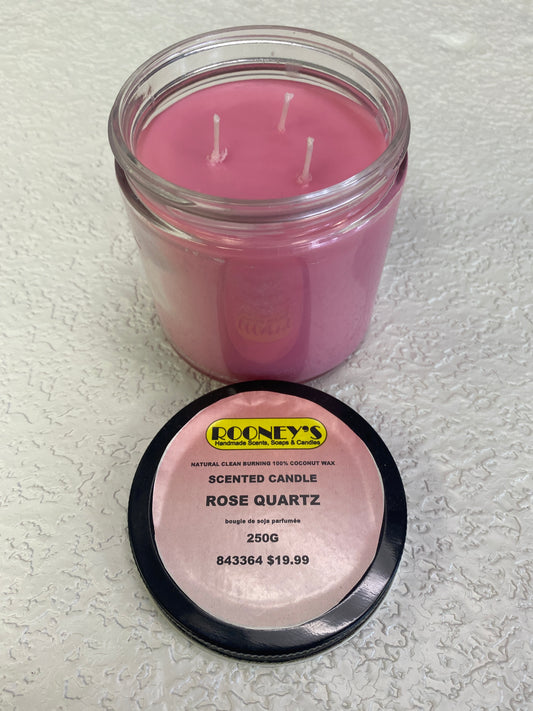 ROSE QUARTZ CANDLE 250G