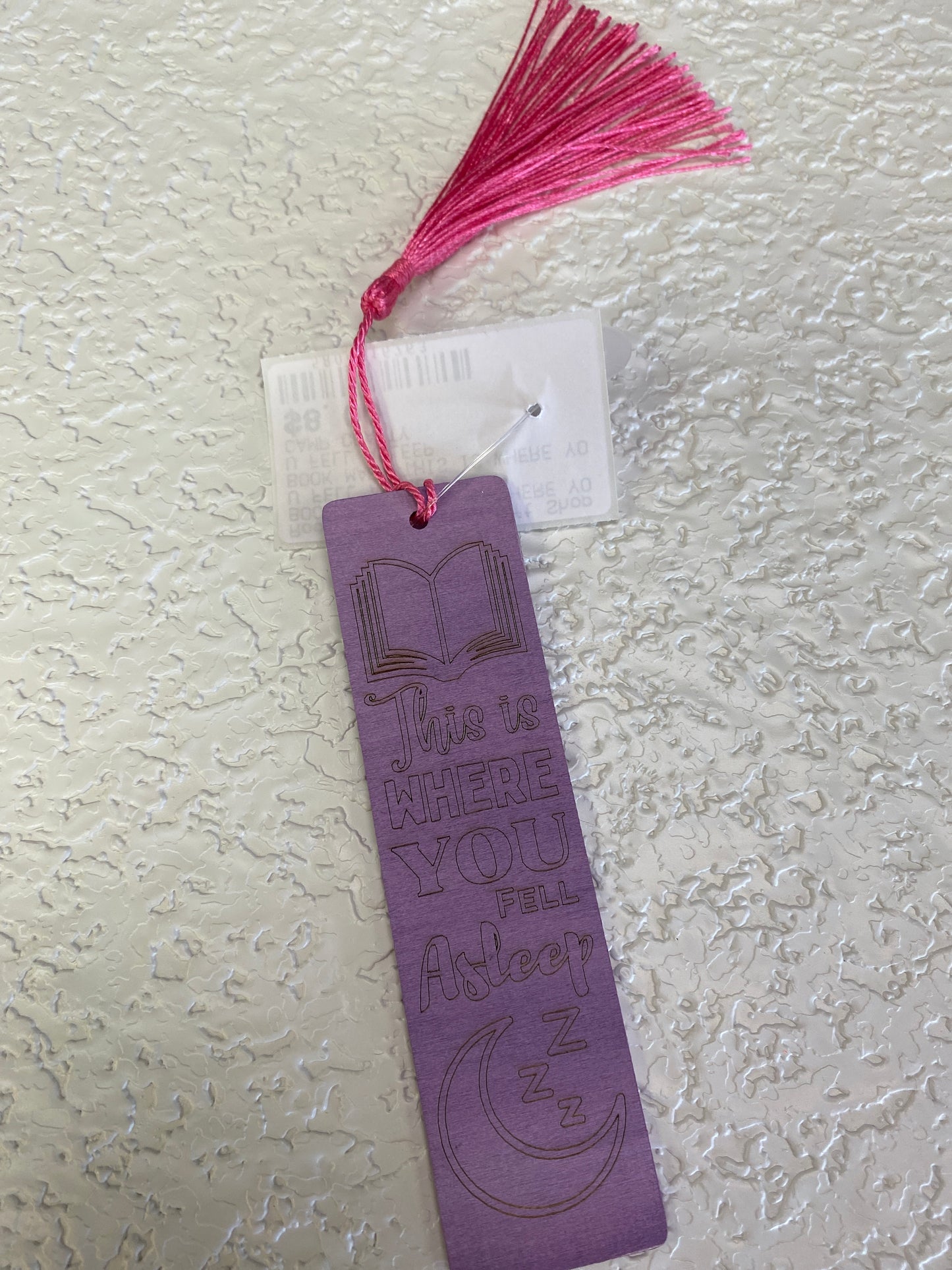 BOOK MARK THIS IS WHERE YOU FELL ASLEEP