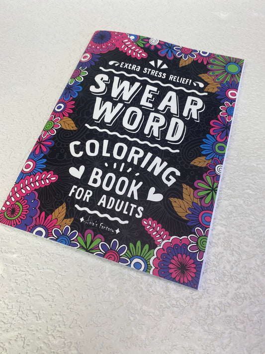 SWEAR WORD COLORING BOOK