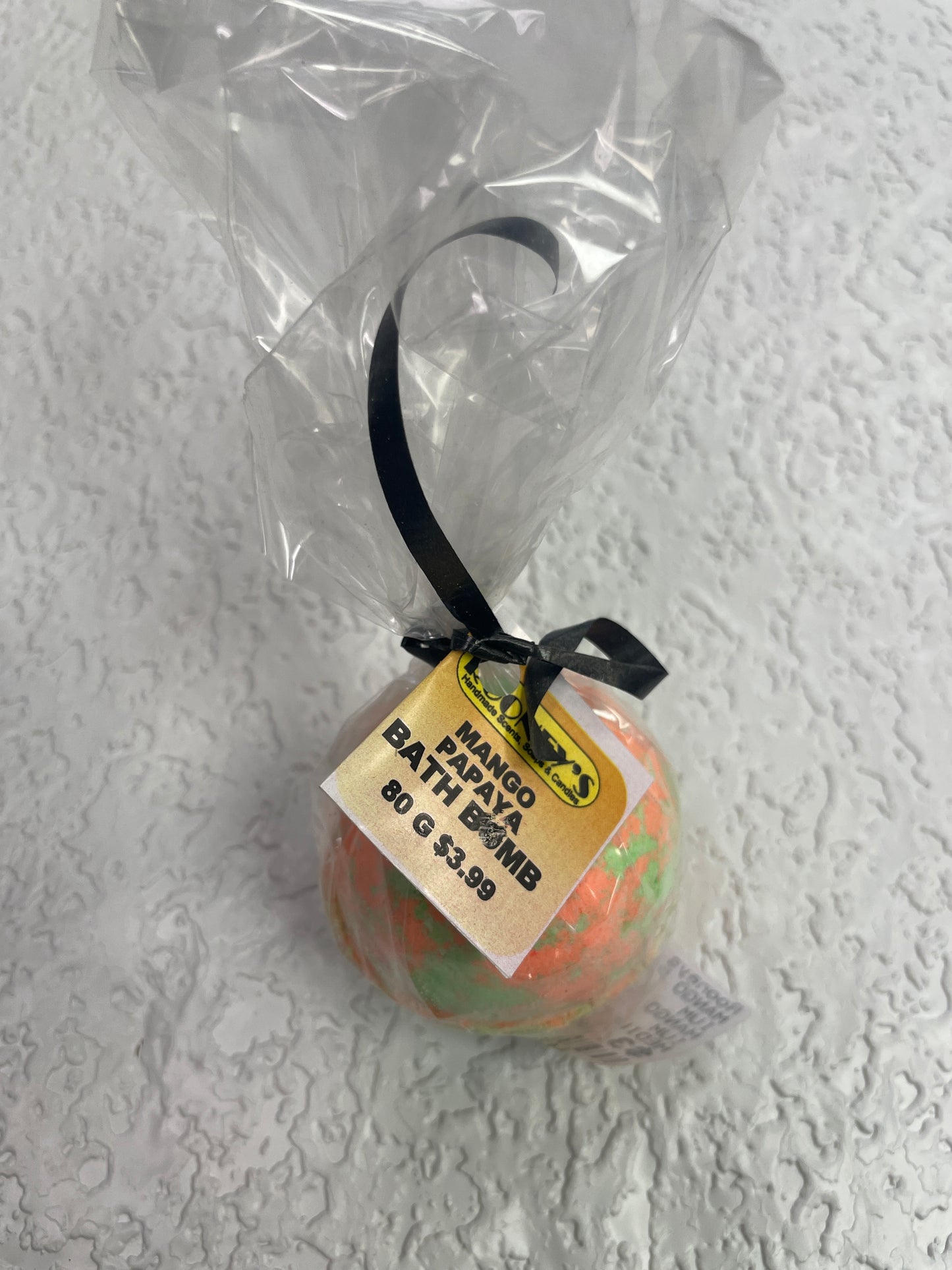 BATH BOMB MANGO PAPAYA  MEDIUM